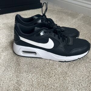 Nike Air Max Black and White Sneakers